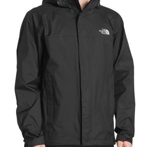 Girls North face rain coat